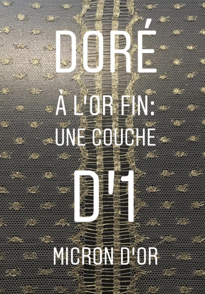 Doré or fin
