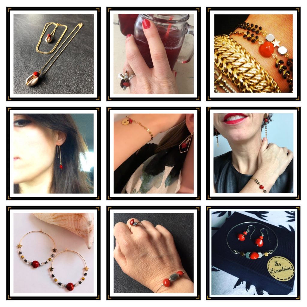 Montage graine rouge