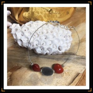 Bracelet fil graines