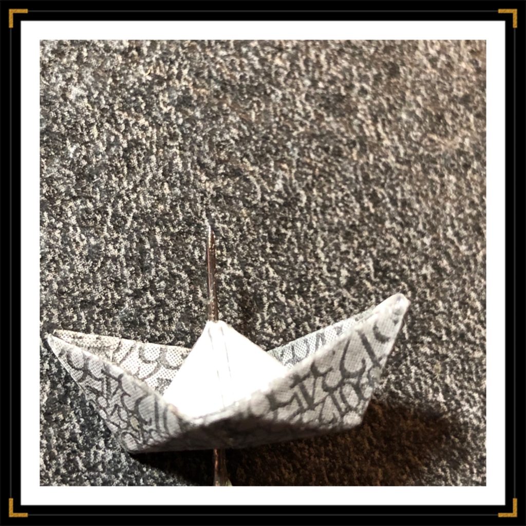 Origami bateau enveloppe 2