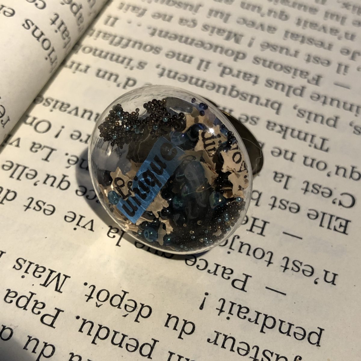 Zenfouis bague ronde medium unique