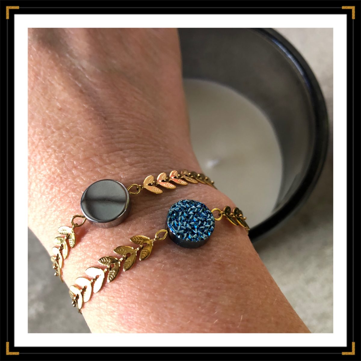 Bracelet Zauthentiques dore Bracelet duo