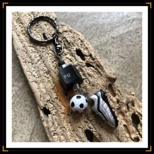 porte cle foot clavier