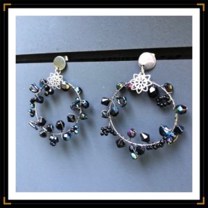 zuniques noires argent