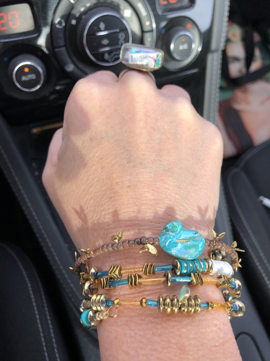 Zenroules tours dore turquoise porte