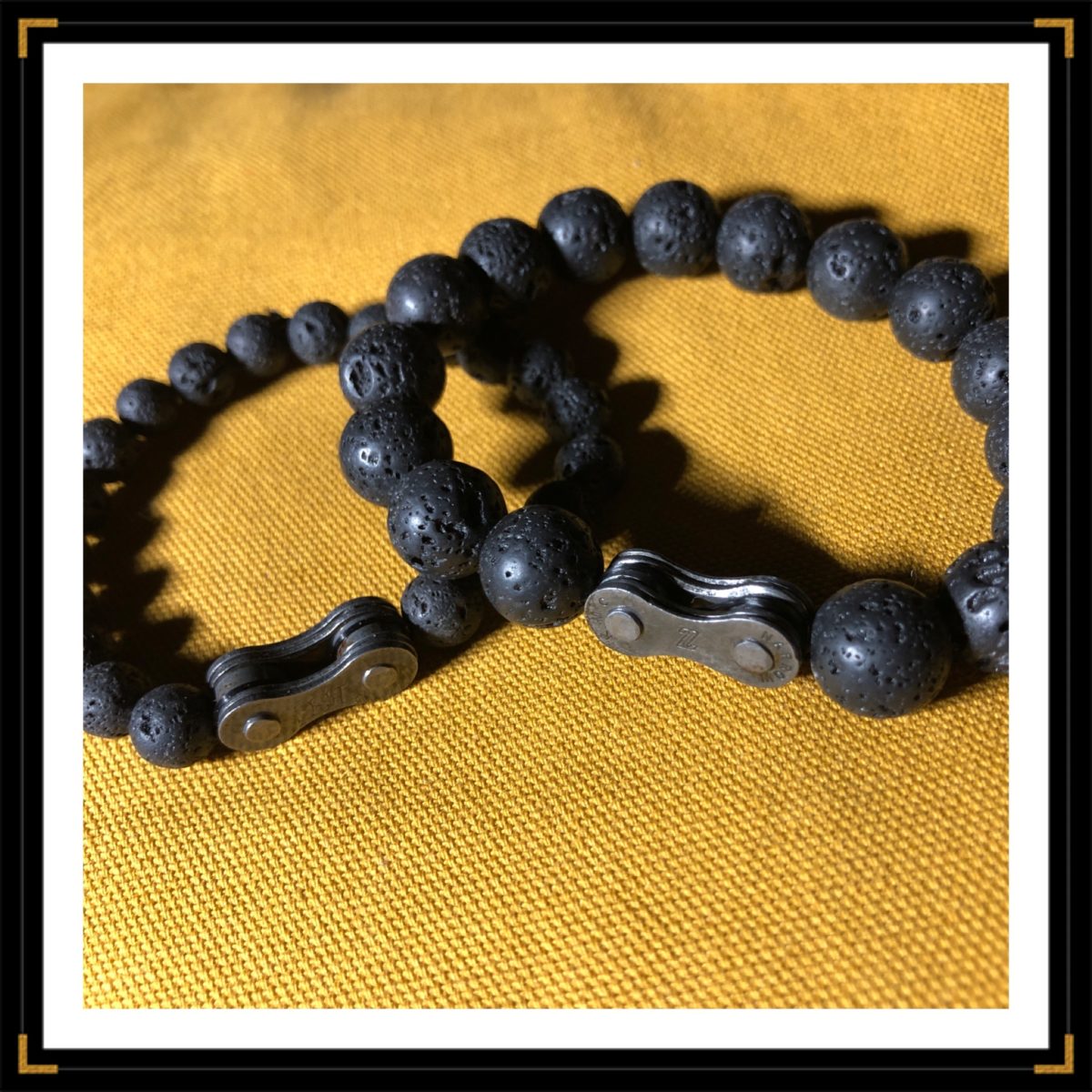 LesZessentiels bracelet lave deux diametres