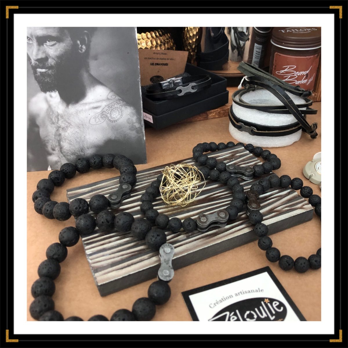 LesZessentiels bracelet lave expo