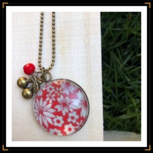 collier liberty bronze rouge