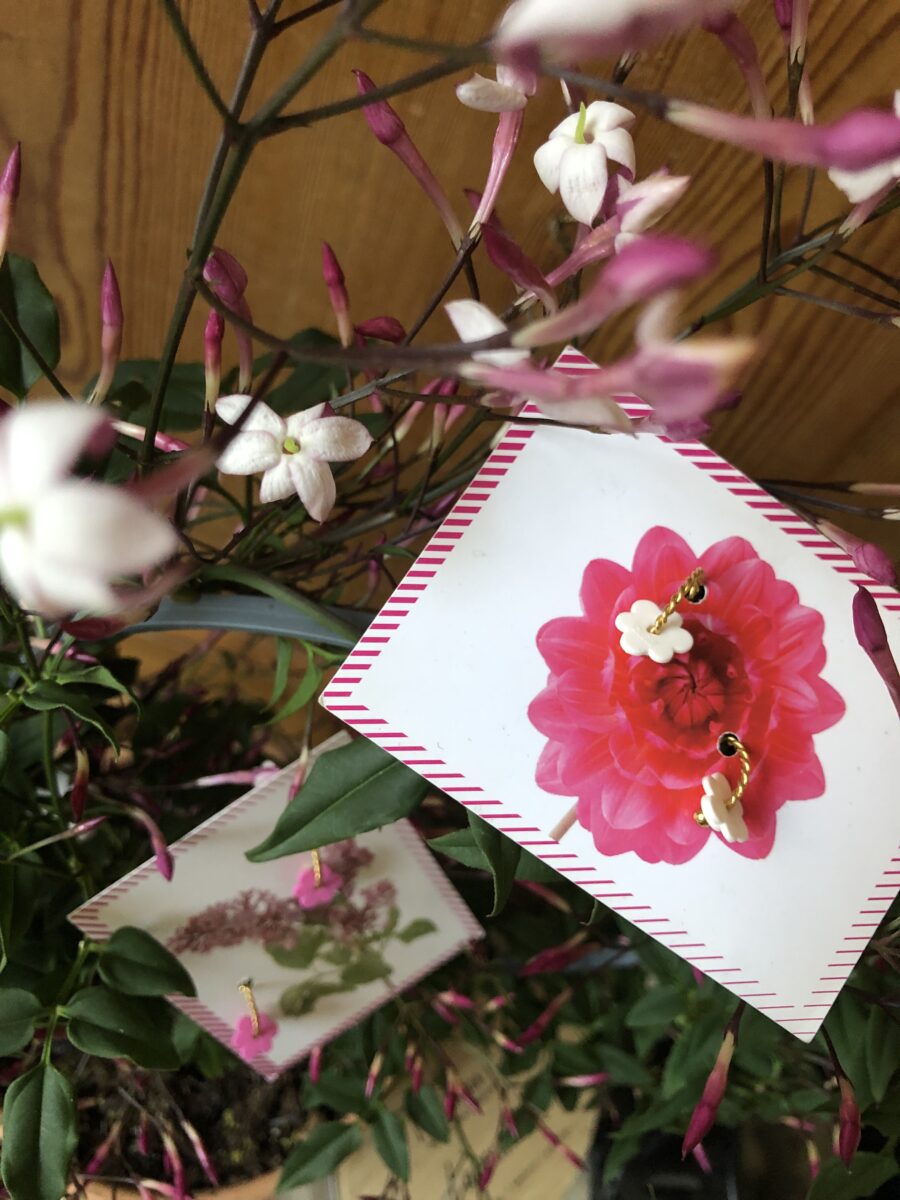 boucles enfant interchangeables fleurs