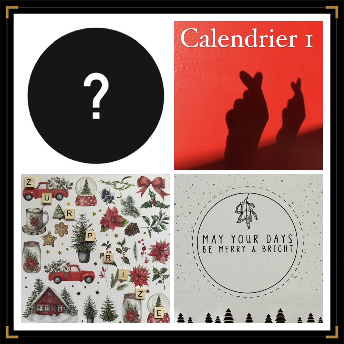 Calendrier creolesinterchangeables