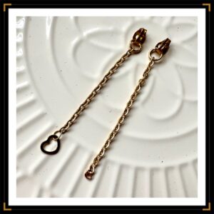 crochets acier inox dore
