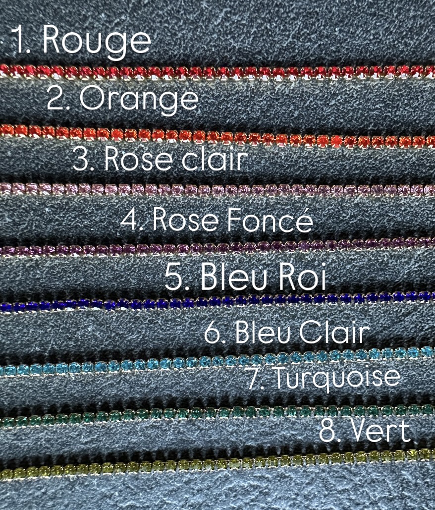choix couleurs de strass